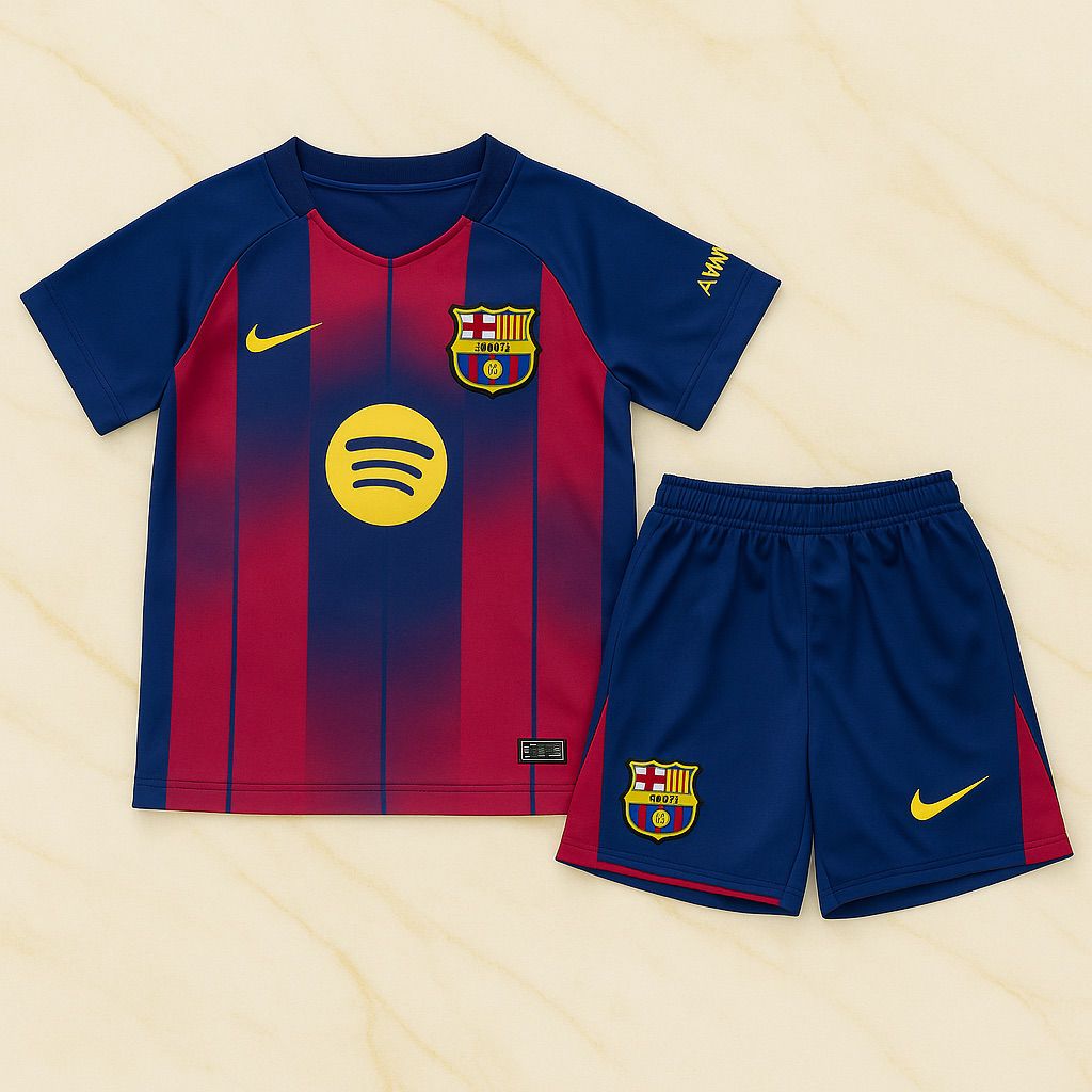 Barcelona Home Kit Kids 25/26