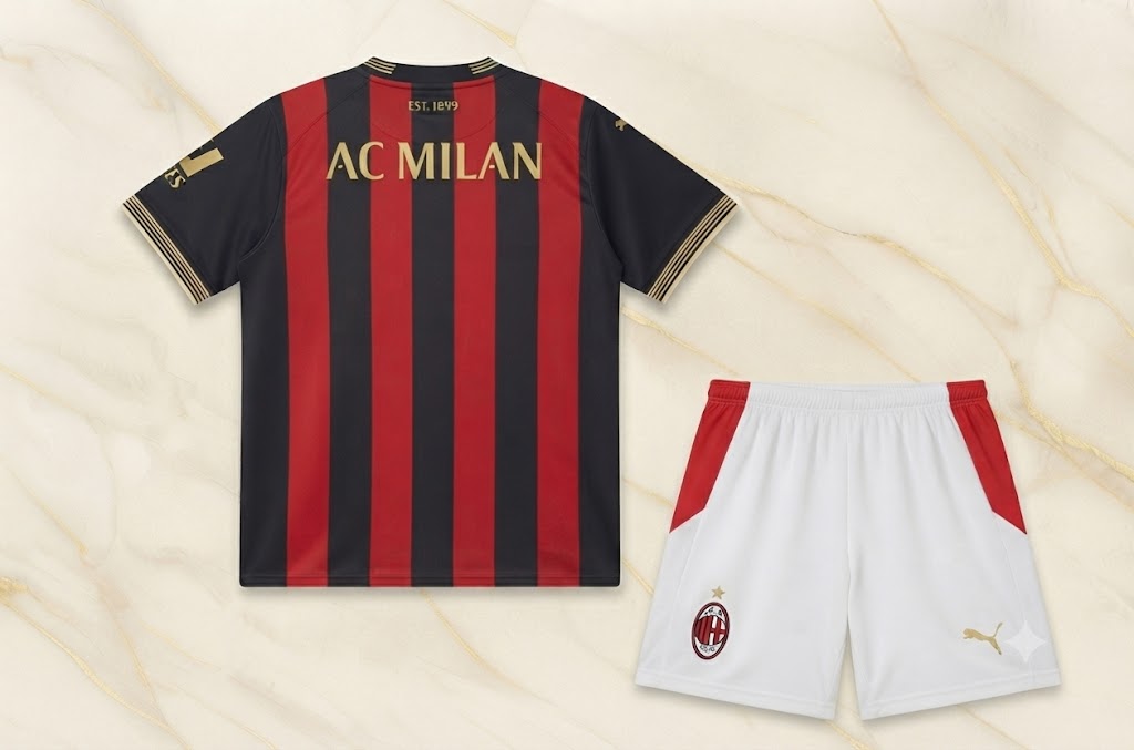 AC Milan Home Kit Kids 26/27 front