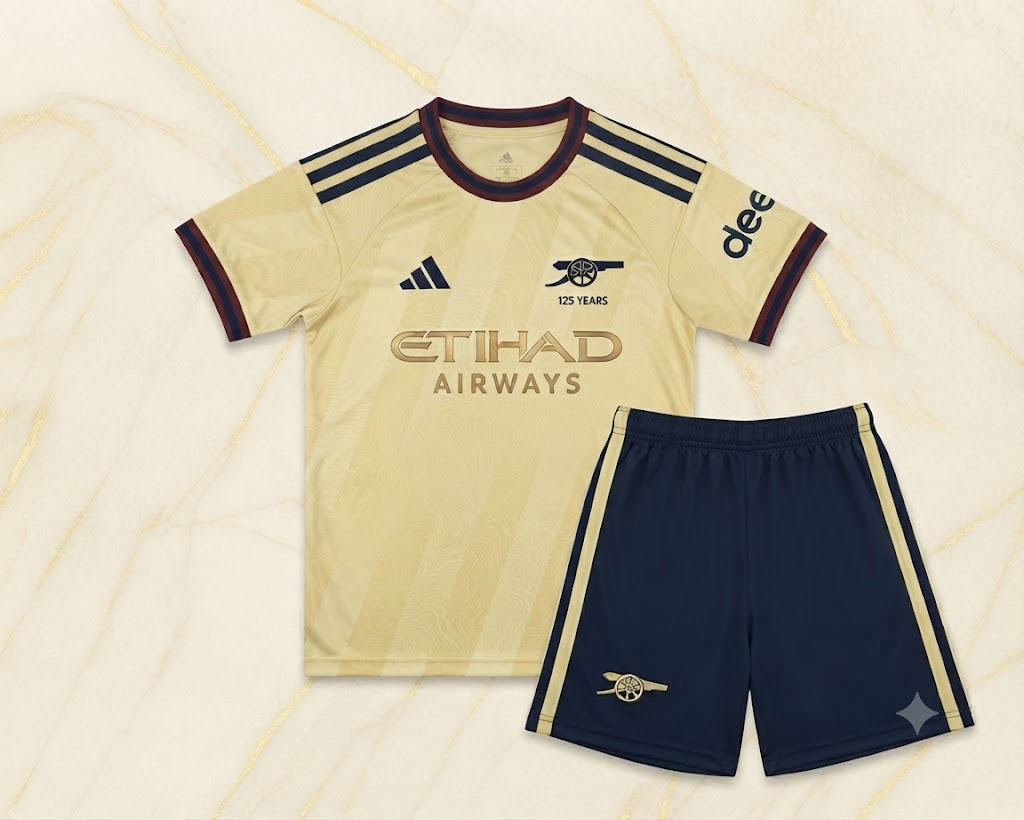 Arsenal Third Kit Kids 26/27 front