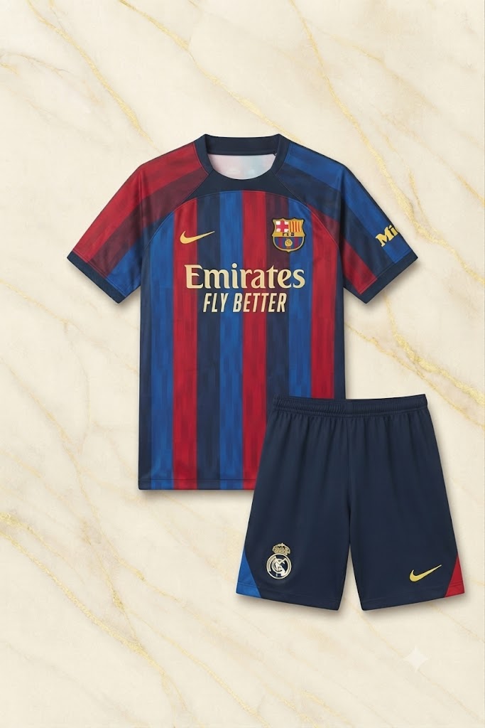 Barcelona Home Kit Kids 26/27 front