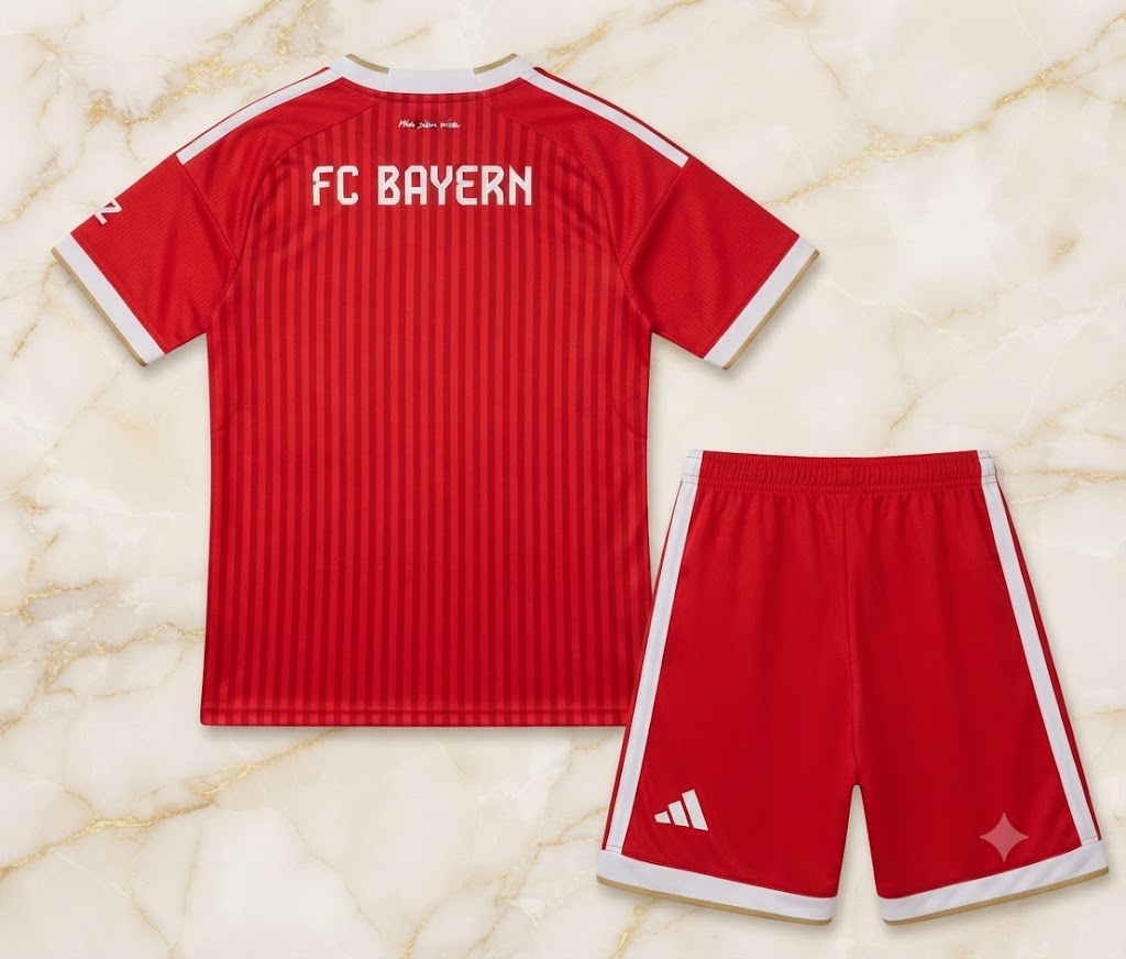 Bayern Munich Home Kit Kids 26/27 back