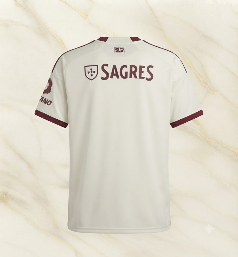 Benfica Away Kit 26/27 back