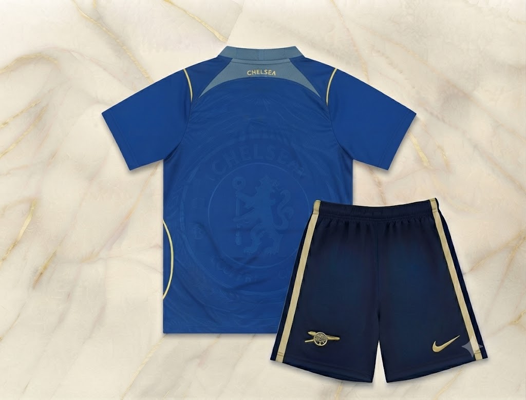 Chelsea Home Kit Kids 26/27 back