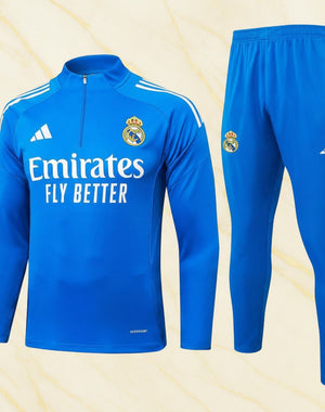 Real Madrid Tracksuit Kit (Kids)