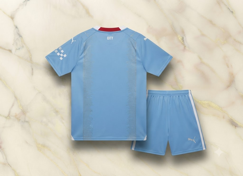 Man City Home Kit Kids 26/27 front