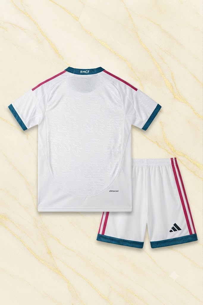 Real Madrid Home Kit Kids 26/27 back