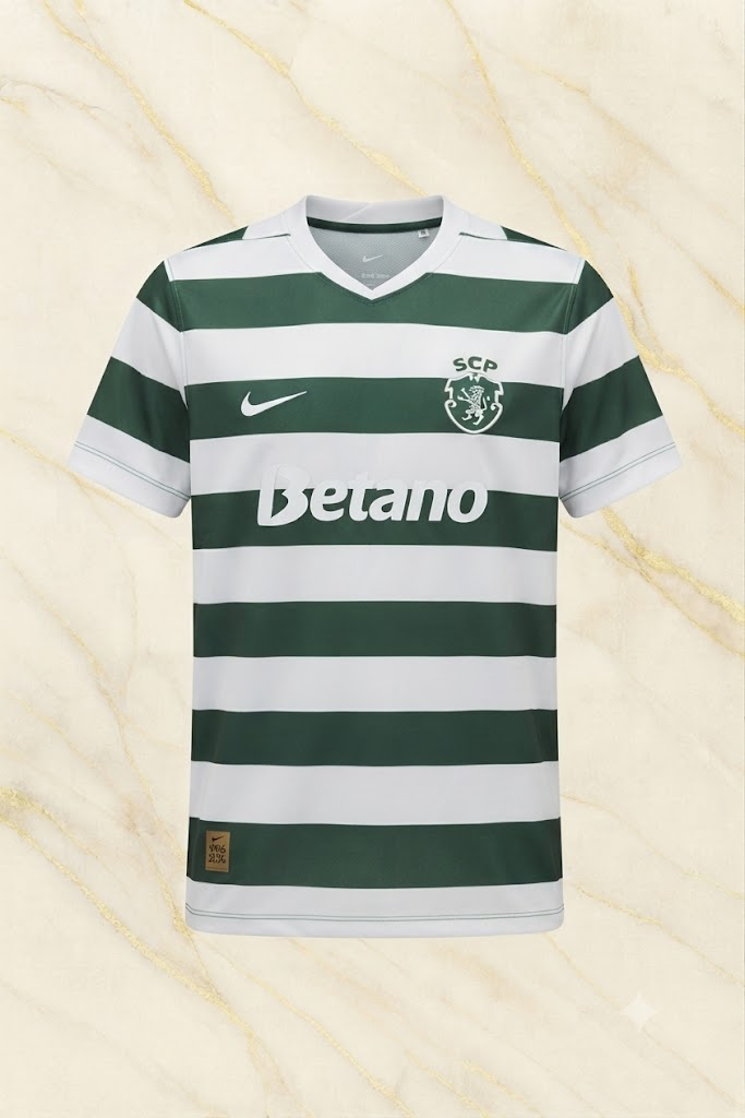 Sporting Lisbon Home Kit 26/27 front