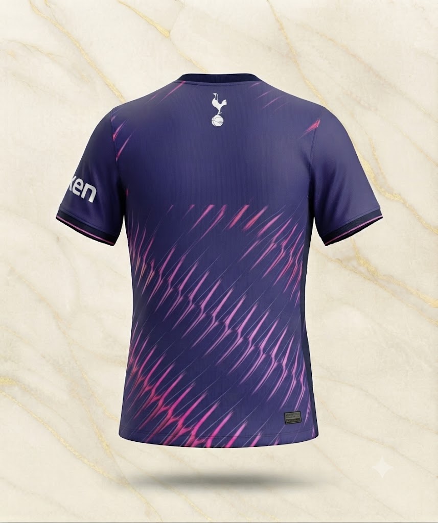 Tottenham Away Kit 26/27 back