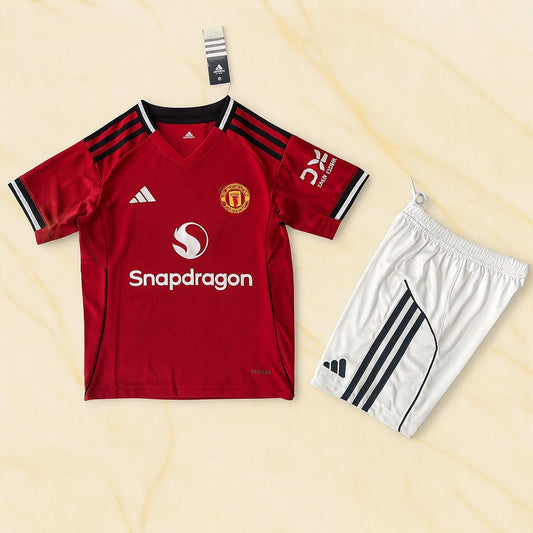 Man United Home Kids Kit 25/26