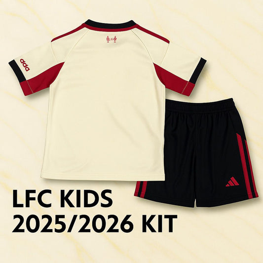 Liverpool Away Kids Kit 25/26
