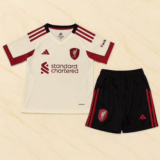 Liverpool Away Kids Kit 25/26