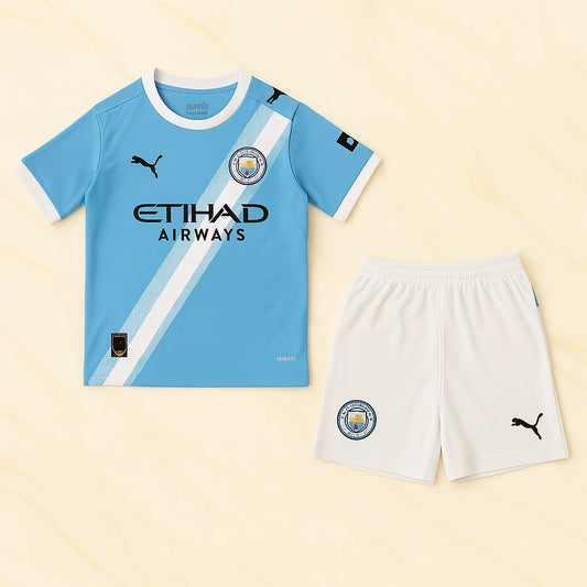 Man City Home Kids Kit 25/26